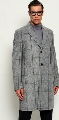 BOSS BLACK - Płaszcz męski jesienny ze sklepu: Gomez Fashion Store w kategorii: Płaszcze męskie - zdjęcie 874714-BD9-10338_BB255M000290041