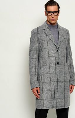 BOSS BLACK - Płaszcz męski jesienny ze sklepu: Gomez Fashion Store w kategorii: Płaszcze męskie - zdjęcie 874714-BD9-10338_BB255M000290041
