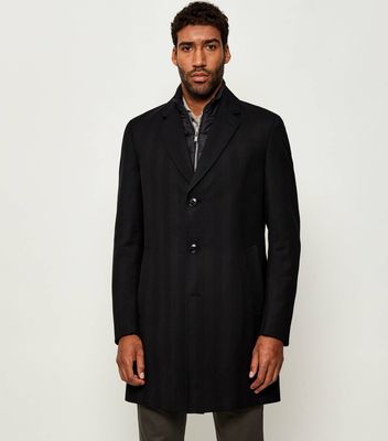 Płaszcz męski BOSS BLACK ze sklepu: Gomez Fashion Store w kategorii: Płaszcze męskie - zdjęcie 874714-BD9-10338_BB255M000293001