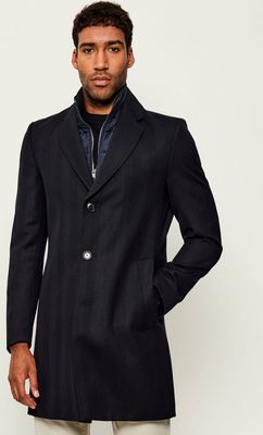 BOSS BLACK - Płaszcz męski elegancki ze sklepu: Gomez Fashion Store w kategorii: Płaszcze męskie - zdjęcie 874714-BD9-10338_BB255M000293404
