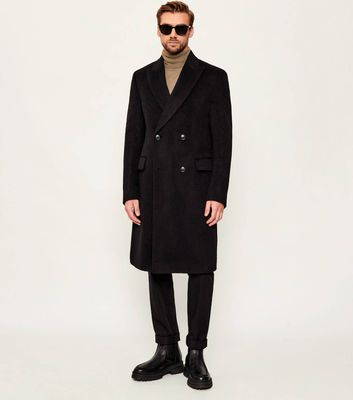 Płaszcz męski elegancki BOSS BLACK ze sklepu: Gomez Fashion Store w kategorii: Płaszcze męskie - zdjęcie 874714-BD9-10338_BB255M000294001