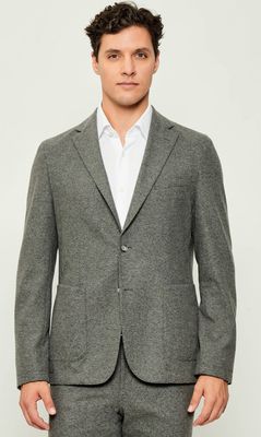 Marynarka męska jesienna BOSS BLACK ze sklepu: Gomez Fashion Store w kategorii: Marynarki męskie - zdjęcie 874714-BD9-10338_BB255M000301030