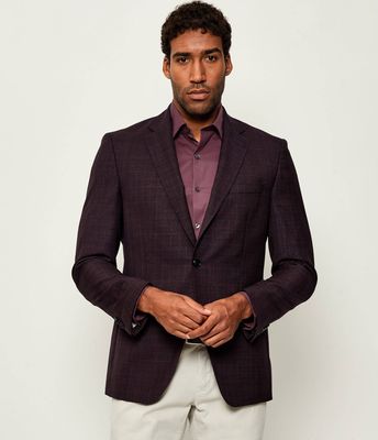 Marynarka męska na jesień BOSS BLACK ze sklepu: Gomez Fashion Store w kategorii: Marynarki męskie - zdjęcie 874714-BD9-10338_BB255M000305602