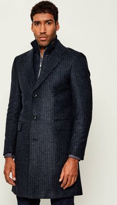 Płaszcz męski elegancki BOSS BLACK ze sklepu: Gomez Fashion Store w kategorii: Płaszcze męskie - zdjęcie 874714-BD9-10338_BB255M000314404