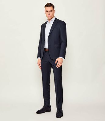 Garnitur męski elegancki BOSS BLACK ze sklepu: Gomez Fashion Store w kategorii: Garnitury męskie - zdjęcie 874714-BD9-10338_BB255M000320404