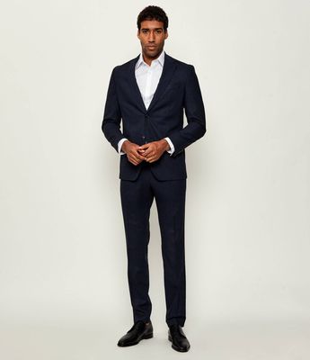 BOSS BLACK - Garnitur męski elegancki ze sklepu: Gomez Fashion Store w kategorii: Garnitury męskie - zdjęcie 874714-BD9-10338_BB255M000321404