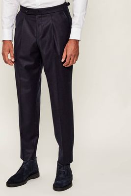 Spodnie męskie na jesień BOSS BLACK ze sklepu: Gomez Fashion Store w kategorii: Spodnie męskie - zdjęcie 874714-BD9-10338_BB255M000322404