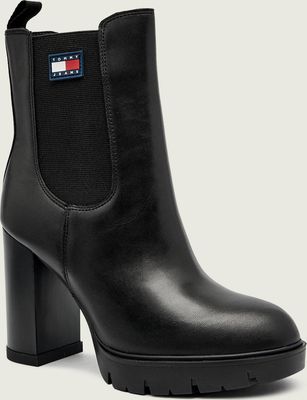 Botki jesienne Tommy Jeans ze sklepu: Gomez Fashion Store w kategorii: Botki - zdjęcie 874714-BD9-10338_TM255W000003D44