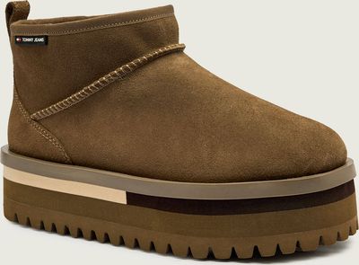 Śniegowce damskie na zimę Tommy Jeans ze sklepu: Gomez Fashion Store w kategorii: Śniegowce damskie - zdjęcie 874714-BD9-10338_TM255W000023Z75