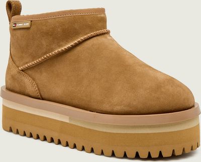 Śniegowce damskie na zimę Tommy Jeans ze sklepu: Gomez Fashion Store w kategorii: Śniegowce damskie - zdjęcie 874714-BD9-10338_TM255W000023235