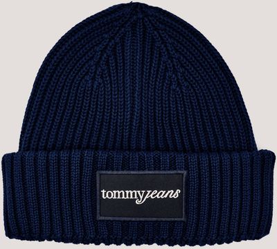 Czapka zimowa damska Tommy Jeans ze sklepu: Gomez Fashion Store w kategorii: Czapki zimowe damskie - zdjęcie 874714-BD9-10338_TM255W000056072
