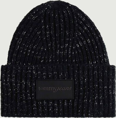 Czapka zimowa damska Tommy Jeans ze sklepu: Gomez Fashion Store w kategorii: Czapki zimowe damskie - zdjęcie 874714-BD9-10338_TM255W000067D44
