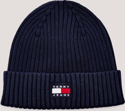 Tommy Jeans - Czapka zimowa damska ze sklepu: Gomez Fashion Store w kategorii: Czapki zimowe damskie - zdjęcie 874714-BD9-10338_TM255W000070072