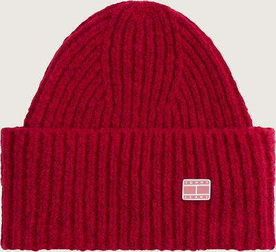 Czapka zimowa damska Tommy Jeans ze sklepu: Gomez Fashion Store w kategorii: Czapki zimowe damskie - zdjęcie 874714-BD9-10338_TM255W000072Z90