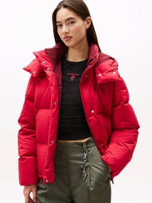 Kurtka damska jesienna casual Tommy Jeans ze sklepu: Gomez Fashion Store w kategorii: Kurtki damskie - zdjęcie 874714-BD9-10338_TM255W000104Z90