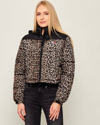 Tommy Jeans - Kurtka damska na jesień casual ze sklepu: Gomez Fashion Store w kategorii: Kurtki damskie - zdjęcie 874714-BD9-10338_TM255W000106Z94