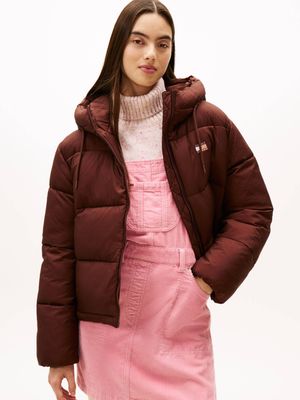 Kurtka damska casual Tommy Jeans ze sklepu: Gomez Fashion Store w kategorii: Kurtki damskie - zdjęcie 874714-BD9-10338_TM255W000108Z78