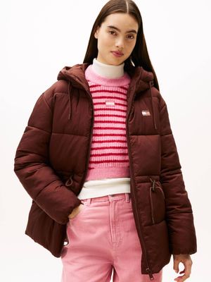 Kurtka damska casualowa Tommy Jeans ze sklepu: Gomez Fashion Store w kategorii: Kurtki damskie - zdjęcie 874714-BD9-10338_TM255W000109Z78
