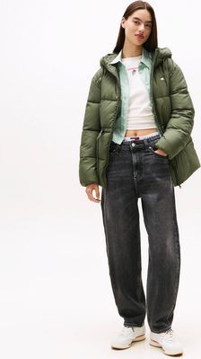 Tommy Jeans - Kurtka damska jesienna casualowa ze sklepu: Gomez Fashion Store w kategorii: Kurtki damskie - zdjęcie 874714-BD9-10338_TM255W000109F98