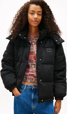 Kurtka damska casual Tommy Jeans ze sklepu: Gomez Fashion Store w kategorii: Kurtki damskie - zdjęcie 874714-BD9-10338_TM255W000112D44