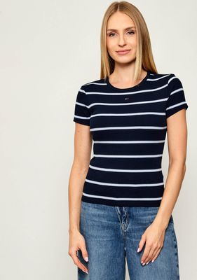 Bluzka damska Tommy Jeans ze sklepu: Gomez Fashion Store w kategorii: Bluzki damskie - zdjęcie 874714-BD9-10338_TM255W000118222