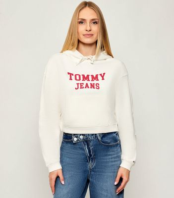 Bluza damska jesienna młodzieżowa Tommy Jeans ze sklepu: Gomez Fashion Store w kategorii: Bluzy damskie - zdjęcie 874714-BD9-10338_TM255W000129A13
