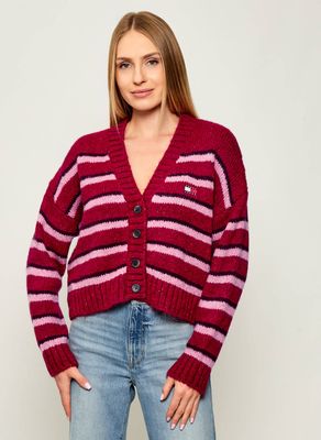 Tommy Jeans - Sweter damski na zimę ze sklepu: Gomez Fashion Store w kategorii: Swetry damskie - zdjęcie 874714-BD9-10338_TM255W000131Z90