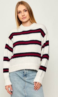 Sweter damski zimowy Tommy Jeans ze sklepu: Gomez Fashion Store w kategorii: Swetry damskie - zdjęcie 874714-BD9-10338_TM255W000132A13