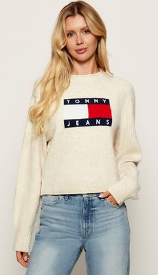 Sweter damski Tommy Jeans ze sklepu: Gomez Fashion Store w kategorii: Swetry damskie - zdjęcie 874714-BD9-10338_TM255W000136Z98
