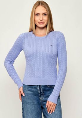 Sweter damski Tommy Jeans ze sklepu: Gomez Fashion Store w kategorii: Swetry damskie - zdjęcie 874714-BD9-10338_TM255W000139Z82