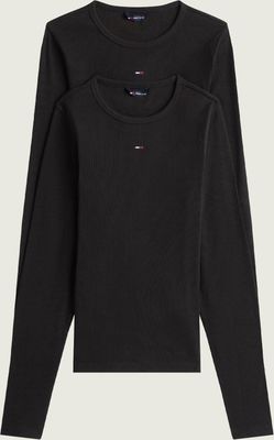 Bluzka damska jesienna Tommy Jeans ze sklepu: Gomez Fashion Store w kategorii: Bluzki damskie - zdjęcie 874714-BD9-10338_TM255W000144E91