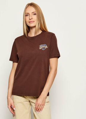 Bluzka damska casualowa na wiosnę Tommy Jeans ze sklepu: Gomez Fashion Store w kategorii: Bluzki damskie - zdjęcie 874714-BD9-10338_TM255W000145Z78