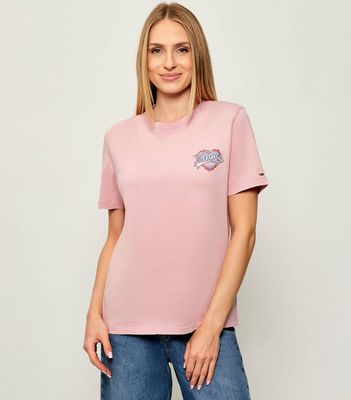 Bluzka damska casualowa Tommy Jeans ze sklepu: Gomez Fashion Store w kategorii: Bluzki damskie - zdjęcie 874714-BD9-10338_TM255W000145Z88