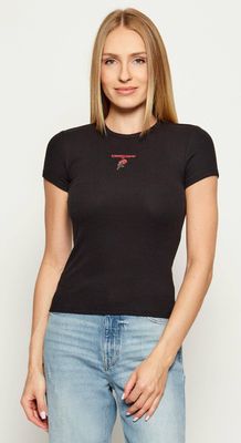 Bluzka damska casual na wiosnę Tommy Jeans ze sklepu: Gomez Fashion Store w kategorii: Bluzki damskie - zdjęcie 874714-BD9-10338_TM255W000148D44