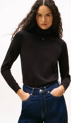 Tommy Jeans - Sweter damski casual ze sklepu: Gomez Fashion Store w kategorii: Swetry damskie - zdjęcie 874714-BD9-10338_TM255W000150D44