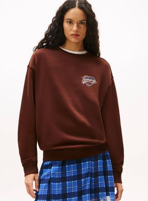 Bluza damska jesienna młodzieżowa Tommy Jeans ze sklepu: Gomez Fashion Store w kategorii: Bluzy damskie - zdjęcie 874714-BD9-10338_TM255W000151Z78