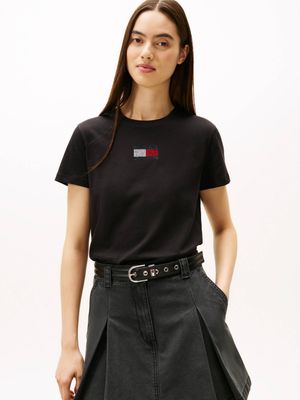 Bluzka damska Tommy Jeans ze sklepu: Gomez Fashion Store w kategorii: Bluzki damskie - zdjęcie 874714-BD9-10338_TM255W000160D44