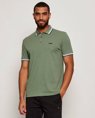 BOSS GREEN - T-shirt męski na wiosnę ze sklepu: Gomez Fashion Store w kategorii: T-shirty męskie - zdjęcie 874714-BD9-10338_BG255M000001359