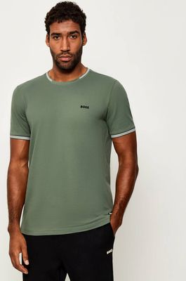 T-shirt męski casual BOSS GREEN ze sklepu: Gomez Fashion Store w kategorii: T-shirty męskie - zdjęcie 874714-BD9-10338_BG255M000013358