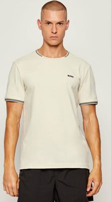 T-shirt męski casual BOSS GREEN ze sklepu: Gomez Fashion Store w kategorii: T-shirty męskie - zdjęcie 874714-BD9-10338_BG255M000013131