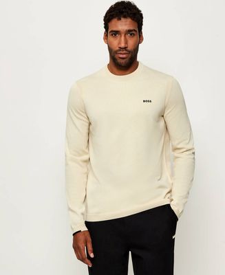 Sweter męski na zimę BOSS GREEN ze sklepu: Gomez Fashion Store w kategorii: Swetry męskie - zdjęcie 874714-BD9-10338_BG255M000023131