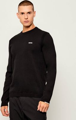 Sweter męski casual BOSS GREEN ze sklepu: Gomez Fashion Store w kategorii: Swetry męskie - zdjęcie 874714-BD9-10338_BG255M000023001