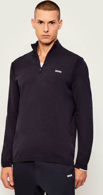BOSS GREEN - Sweter męski zimowy casual ze sklepu: Gomez Fashion Store w kategorii: Swetry męskie - zdjęcie 874714-BD9-10338_BG255M000026402