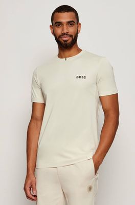 T-shirt męski wiosenny casualowy BOSS GREEN ze sklepu: Gomez Fashion Store w kategorii: T-shirty męskie - zdjęcie 874714-BD9-10338_BG255M000032131
