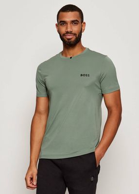 T-shirt męski na wiosnę BOSS GREEN ze sklepu: Gomez Fashion Store w kategorii: T-shirty męskie - zdjęcie 874714-BD9-10338_BG255M000032358