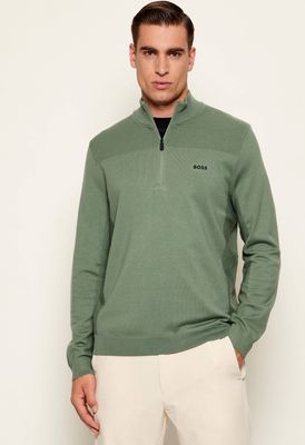 Sweter męski na zimę BOSS GREEN ze sklepu: Gomez Fashion Store w kategorii: Swetry męskie - zdjęcie 874714-BD9-10338_BG255M000073358