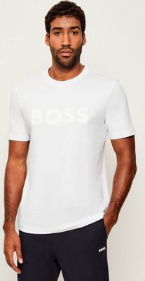T-shirt męski wiosenny BOSS GREEN ze sklepu: Gomez Fashion Store w kategorii: T-shirty męskie - zdjęcie 874714-BD9-10338_BG255M000082100