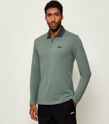 BOSS GREEN - T-shirt męski wiosenny ze sklepu: Gomez Fashion Store w kategorii: T-shirty męskie - zdjęcie 874714-BD9-10338_BG255M000096358