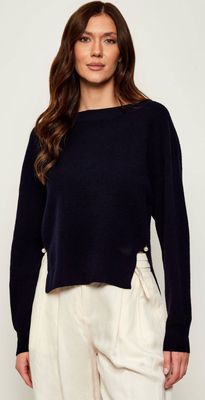 Liu Jo - Sweter damski casual ze sklepu: Gomez Fashion Store w kategorii: Swetry damskie - zdjęcie 874714-BD9-10338_LC254W000082548