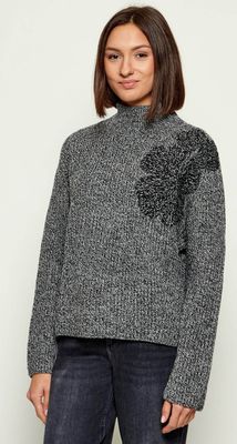 Sweter damski casual Liu Jo ze sklepu: Gomez Fashion Store w kategorii: Swetry damskie - zdjęcie 874714-BD9-10338_LC254W000064G52